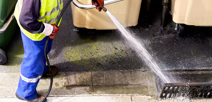 Storm Drain Jetting in Wilmette